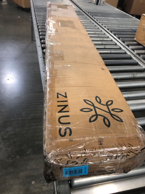 Photo 4 of ZINUS Luis 14 Inch QuickLock Metal Platform Bed Frame / Mattress Foundation with Steel Slat Support / No Box Spring Needed / Easy Assembly, Full Full 14 inch Bed Frame