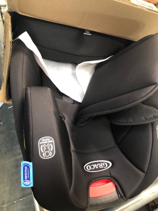 Photo 3 of Graco Tranzitions 3 in 1 Harness Booster Seat, Proof Tranzitions Black