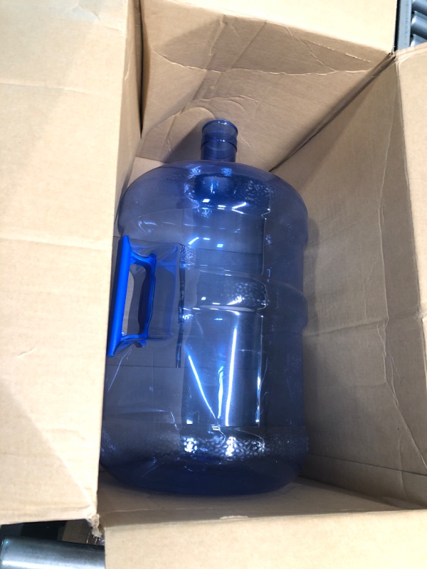 Photo 1 of Brio B.P.A. Free 5 Gallon Plastic Crown Cap Reusable Water Bottle Container BPA