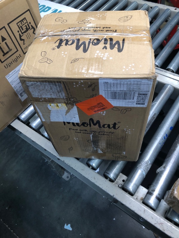 Photo 1 of MioMat 8in1 Plant-based Milk Maker | Soy Milk, Almond milk, Nut Milk, Oat Milk, Cashew Milk | + Soups, Porridges and Smoothies | FREE Recipe Book | Self-Cleaning | Raw Milk Program | Stainless Steel