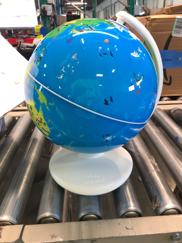 Photo 1 of Orboot by PlayShifu - Earth and World of Dinosaurs (app Based) Set of 2 Interactive AR Globes for STEM Learning at Home