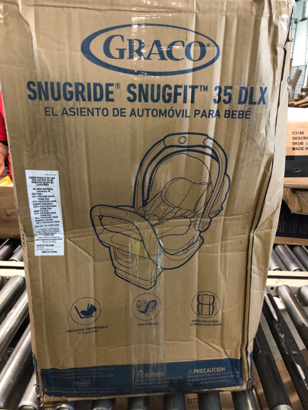 Photo 1 of Graco SnugRide SnugFit 35 DLX Infant Car Seat | Baby Car Seat with Anti Rebound Bar, Hamilton