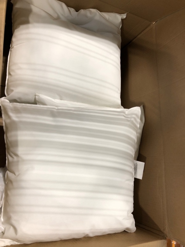Photo 3 of 4 pack of white pillows