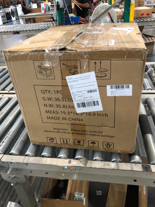 Photo 1 of Slendor 5 in 1 Heat Press Machine 12x15 inch 360-Degree Swing Away Digital T Shirt Pressing Machine Multifunction Heat Transfer Sublimation Combo for T Shirts Mugs Hat Plate Cap