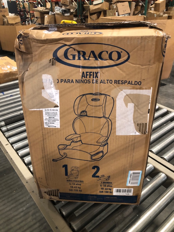 Photo 1 of Graco Affix Highback Booster Seat with Latch System, Atomic