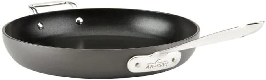 Photo 1 of All-Clad HA1 Hard Anodized Nonstick Fry Pan Cookware (12 Inch Fry Pan)
