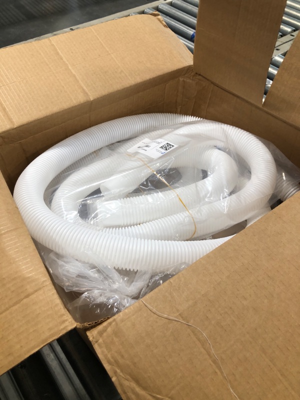 Photo 2 of 1.5 Inches Pool Hoses for Above Ground Pools, 3 Pack 1.5" Diameter Pool Pump Replacement Hose 59" Long Filter Pump Hose Compatible with Intex 28337EH & Other 1.5 Inches Pool Hose Pump