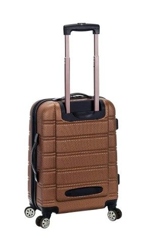 Photo 1 of ROCKLAND MELBOURNE 20 INCH EXPANDABLE ABS CARRY ON, BROWN