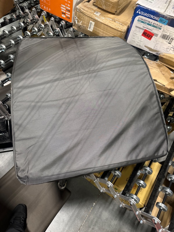 Photo 1 of Bedsure Large Orthopedic Foam Dog Bed for Small, Medium, Large and Extra Large Dogs/Cats Up to 50/75/100lbs - Orthopedic Egg-Crate Foam with Removable Washable Cover - Water-Resistant Pet Mat Large Grey
