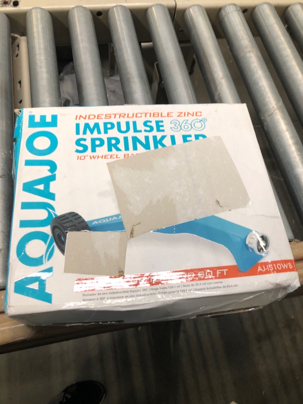 Photo 2 of Aqua Joe Indestructible Zinc Impulse 360 Degree Sprinkler