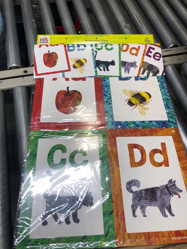 Photo 3 of World of Eric Carle Alphabet Bulletin Board Set