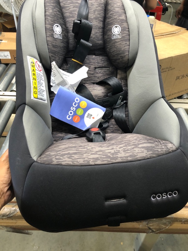 Photo 3 of Cosco Mighty Fit 65 DX Convertible Car Seat (Heather Onyx Gray)