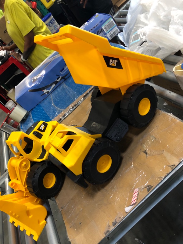 Photo 1 of CatToysOfficial, CAT Construction 7" Mini Crew 2 Pack with Dump Truck and Loader, Kids Toys for Ages 2 and up