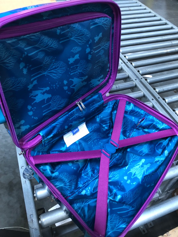 Photo 2 of American Tourister Kids Disney Hardside Upright Luggage Frozen Destiny Carry-On 16-inch