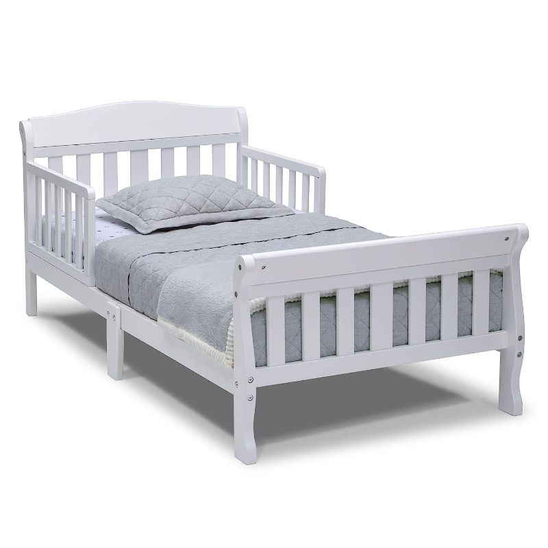 Photo 1 of Delta Children Canton Toddler Bed - Greenguard Gold Certified, White White Canton