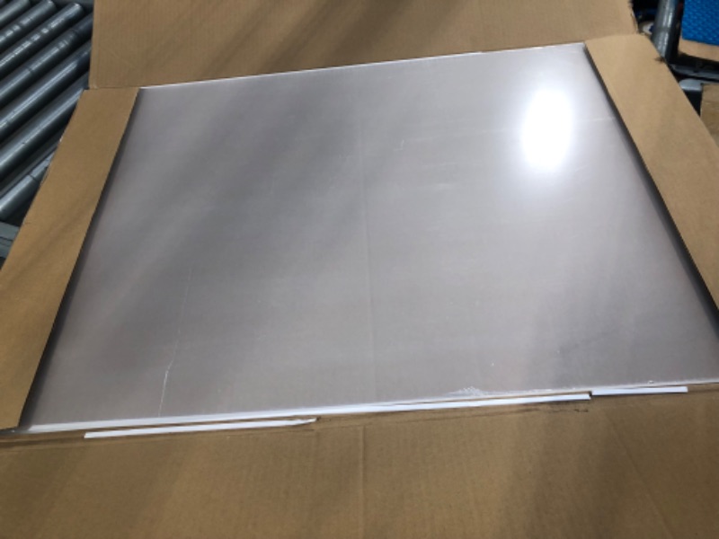 Photo 4 of 24x36" Clear Acrylic Sheet Plexiglass 1/4" Thick, 24x36 Plexi Glass Perspex Panel,Plastic Sneeze Guard,6mm Transparent Lucite Plexiglass Sheet for Signs Window Barrier Partition Painting Edge Lighting 24x36 1