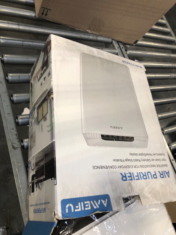 Photo 1 of Air Purifiers for Home Large Room up to 1640ft², AMEIFU Hepa Air Purifiers, H13 True HEPA Air Filter for Pets Hair, Dander, Smoke, Pollen, Smell, 3 Fan Speeds, 5 Timer, Sleep Mode 15DB Air Cleaner air purifiers with filter