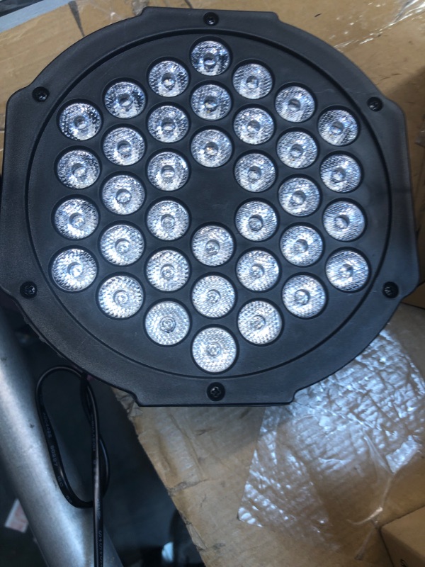 Photo 3 of Black Lights, U`King 72W 36LED UV Blacklight with Glow in The Dark Party Supplies by DMX and Remote Control for Stage Lighting 36leds Black Lights With Remote