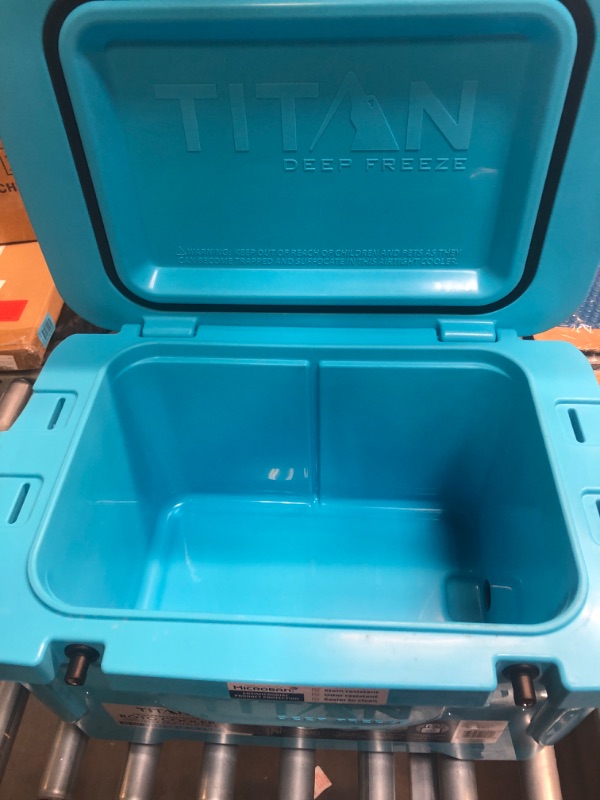 Photo 2 of Arctic Zone Titan Deep Freeze Premium Ice Chest Roto Cooler with Microban Protection - Sizes: 55Q and 20Q