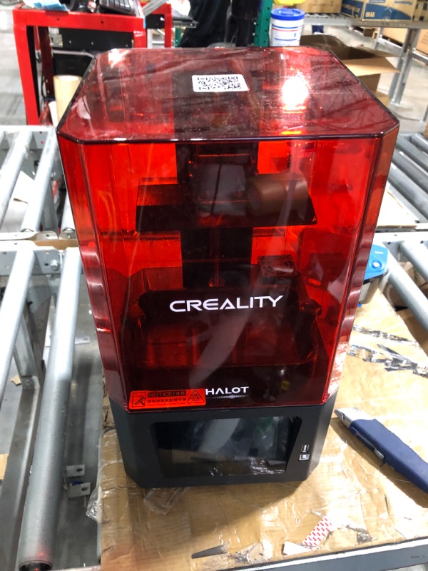 Photo 4 of Creality HALOT-ONE Resin 3D Printer with High Precise Integral Light Source, CL-60 SLA 3D Printer with 2K Mono LCD Screen WiFi Function Dual Cooling & Filtering Systems Print Size 127x80x160mm