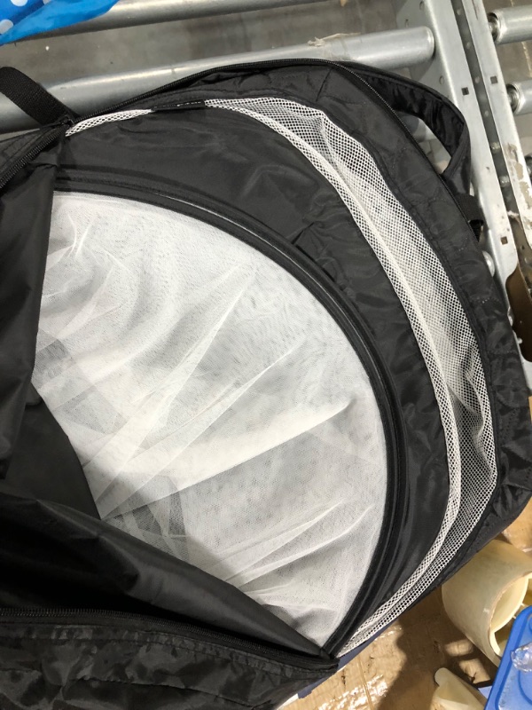 Photo 1 of Dream On Me Niche On The Go Portable Travel Pod with Backpack in Black Black With Backpack