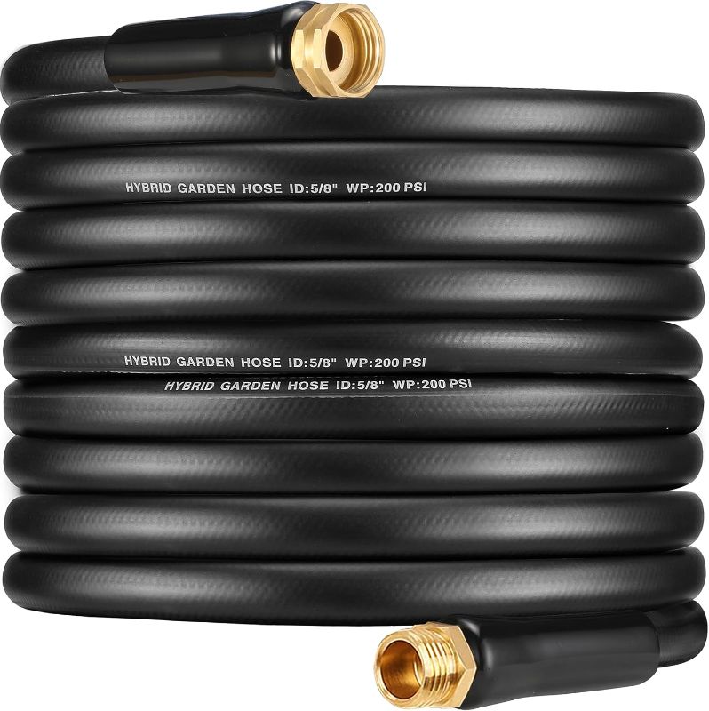 Photo 1 of 3/8 in. x 50 ft. Heavy-Duty Rubber Hose