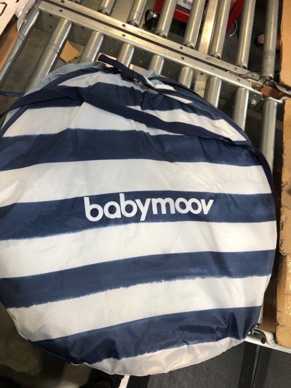 Photo 2 of Babymoov Anti-UV Marine Tent UPF 50+ Sun Protection with Pop Up System for Easy Use & Transport (Summer 2023 Edition), Navy