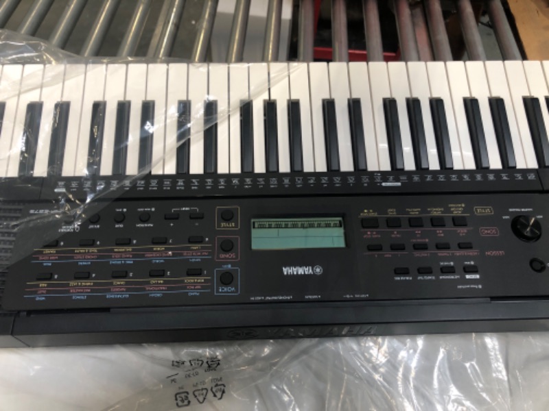 Photo 1 of YAMAHA, 61-Key PSR-E273 Portable Keyboard with PA130 Power Adapter, Black
