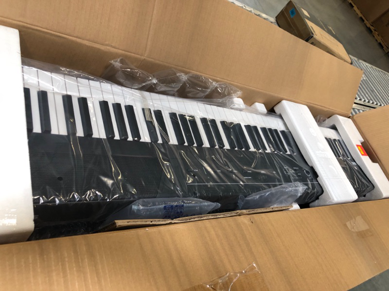 Photo 3 of Alesis Recital – 88 Key Digital Piano Keyboard with Semi Weighted Keys, 2x20W Speakers, 5 Voices, Split, Layer and Lesson Mode, FX and Piano Lessons Recital Piano Only