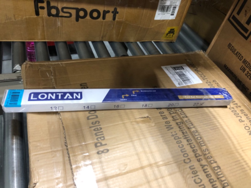 Photo 1 of 1 Pair Heavy Duty Drawer Slides 22 inch Soft Close Ball Bearing Drawer Slides - LONTAN 4502S3-22 Drawer Rails Heavy Duty 100 LB Capacity Full Extension Drawer Slides