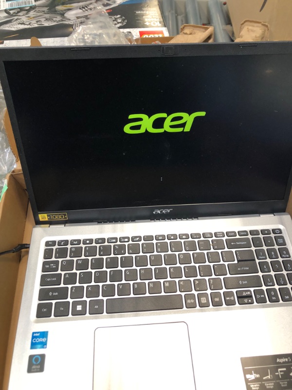 Photo 3 of Acer Aspire 5 A515-56-32DK Slim Laptop | 15.6" Full HD IPS Display | 11th Gen Intel Core i3-1115G4 Processor | 4GB DDR4 | 128GB NVMe SSD | WiFi 6 | Windows 11 Home in S mode