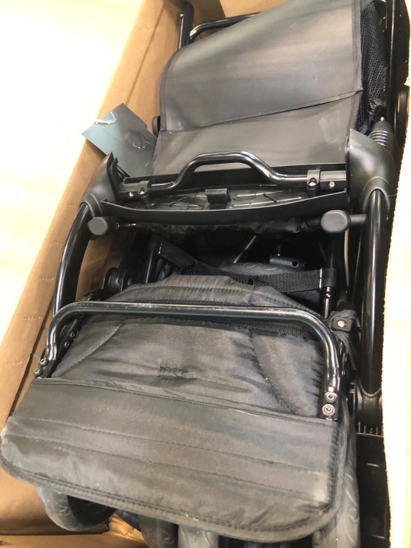 Photo 1 of Baby Trend Sit and Stand Double Stroller, Onyx Onyx Sit N Stand Double