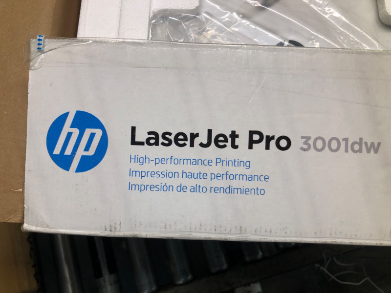 Photo 4 of HP LaserJet Pro 3001dw Wireless Black & White Printer