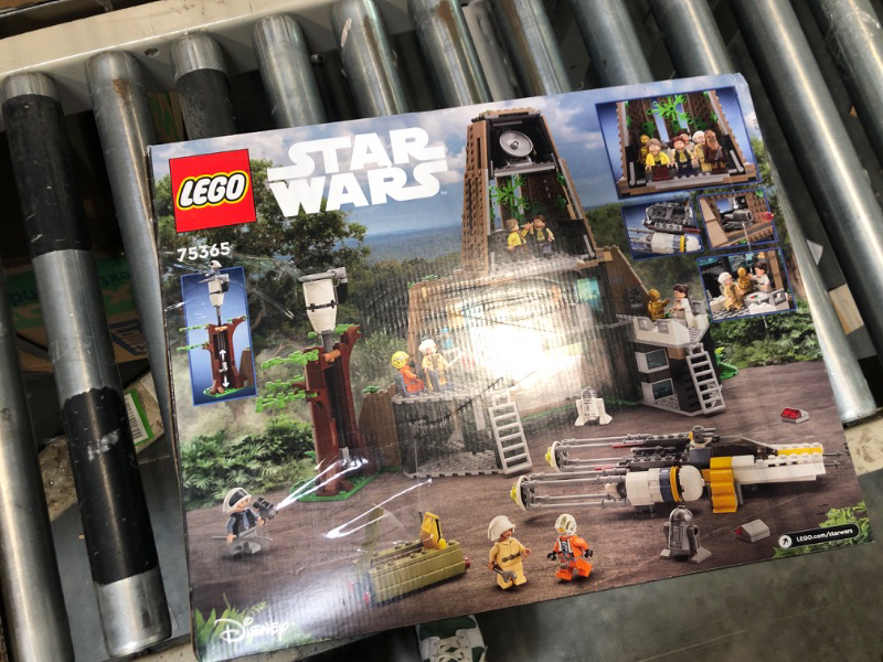 Photo 2 of LEGO Star Wars A New Hope Yavin 4 Rebel Base 75365, Star Wars Playset Featuring a Command Room, Medal Ceremony Stage, Y-wing Starfighter, 12 Star Wars Figures and More, Fun Gift for Kids Ages 8 and Up