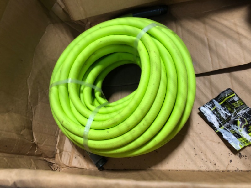 Photo 3 of 
Flexzilla Garden Hose 5/8 in. x 50 ft, Heavy Duty, Lightweight, Drinking Water Safe, ZillaGreen - HFZG550YW-E