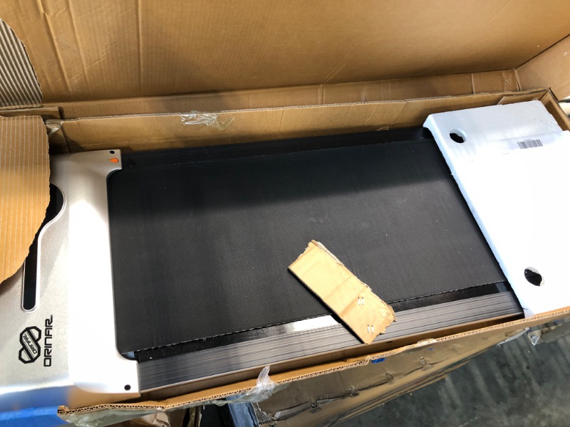 Photo 1 of  Walking Pad 512, Under Desk Treadmill with Incline 512N, Small Treadmill P1, Ultra Quiet Walking Treadmill for Home Office with Remote Control, SPAX APP and LED Display, Installation-Free P1 White
