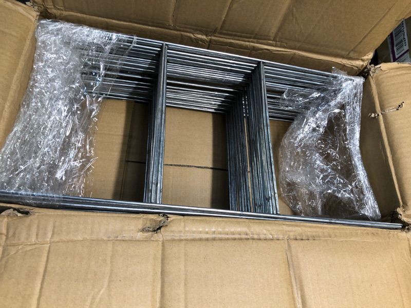Photo 3 of 30 Sturdy Double H-Frame Wire Stakes 24'' Tall 10 Wide, Metal Stake 10 x 24 inch x 9 Gauge Galvanized Wire use with 4mm or 5mm Corrugated Plastic Signs, Ship Same Day (Pkg30Stake24'')