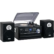 Photo 1 of 
JENSEN JTA-475B 3-Speed Stereo Turntable with CD System, Cassette, and AM/FM Stereo RadioJENSEN JTA-475B 3-Speed Stereo Turntable with CD System, Cassette, and AM/FM Stereo Radio