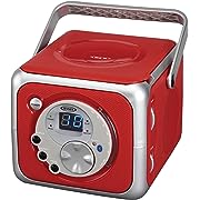 Photo 1 of 
Jensen CD-555RS Red CD Bluetooth Boombox Portable Bluetooth Music System with CD Player +CD-R/RW & FM Radio with Aux-in & Headphone Jack Line-in Limited Edition- (Red)Jensen CD-555RS Red CD Bluetooth Boombox Portable Bluetooth Music System with CD Play…