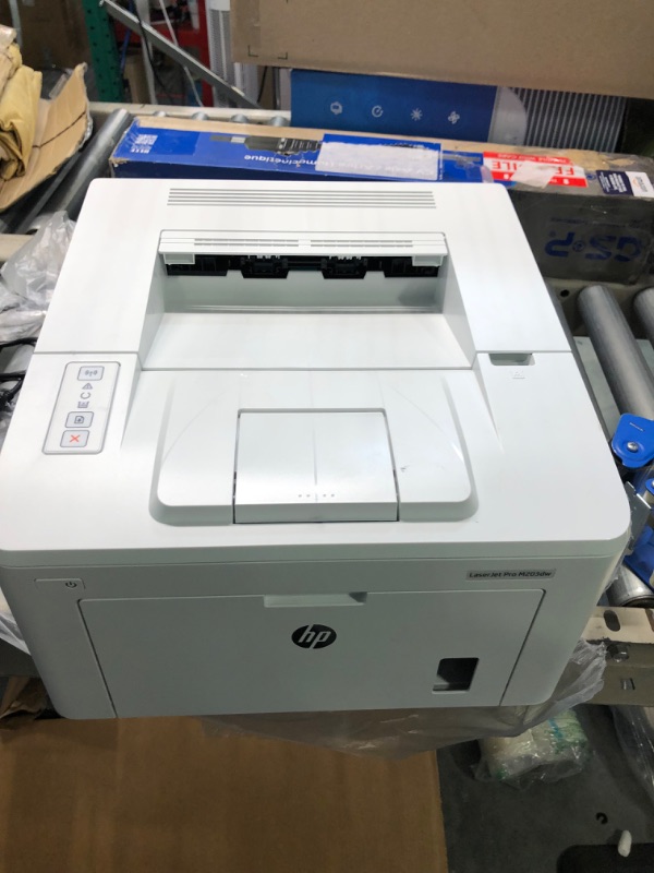 Photo 1 of HP LaserJet Pro M203dw Wireless Monochrome Printer with built-in Ethernet & 2-sided printing, works with Alexa (G3Q47A)