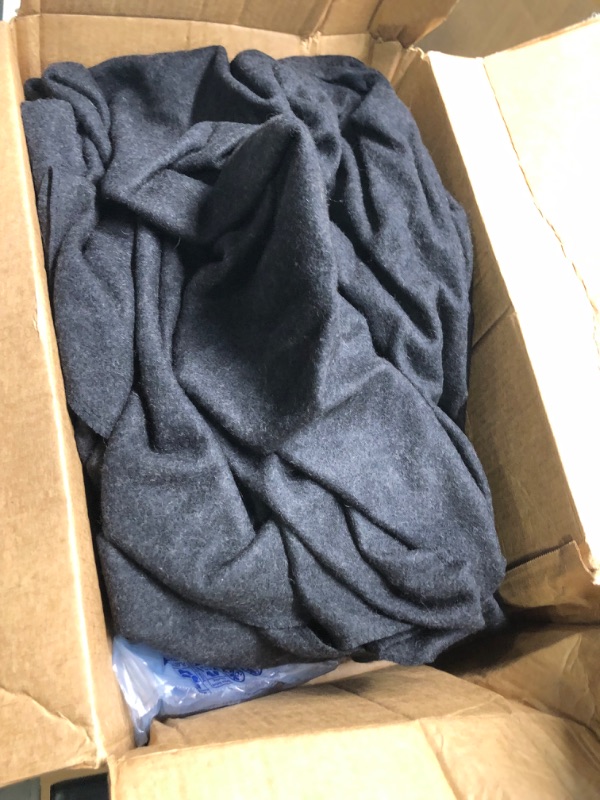 Photo 3 of Arcturus Military Wool Blanket - 4.5 lbs, Warm, Thick, Washable, Large 64" x 88" - Great for Camping, Outdoors, Sporting Events, and Survival Kits Charcoal