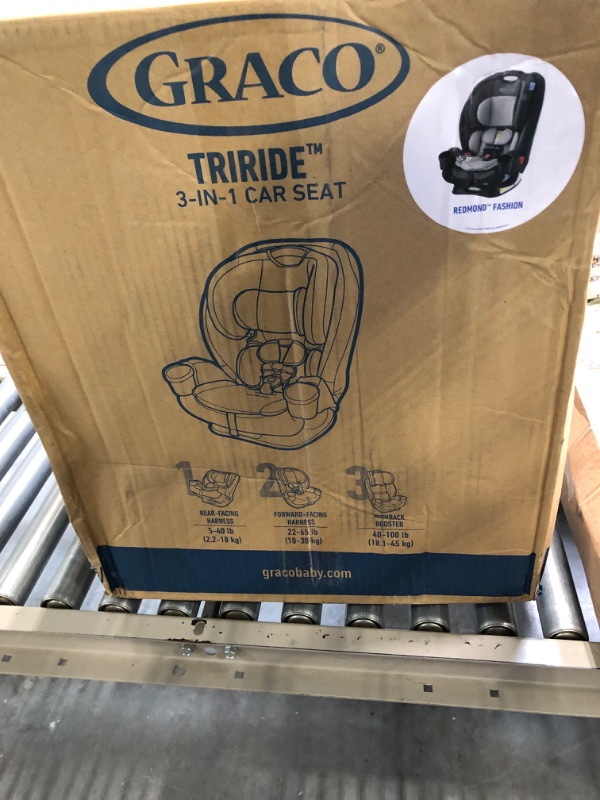 Photo 1 of Graco TriRide 3 in 1 Car Seat | 3 Modes of Use from Rear Facing to Highback Booster Car Seat, Clybourne Clybourne Car Seat