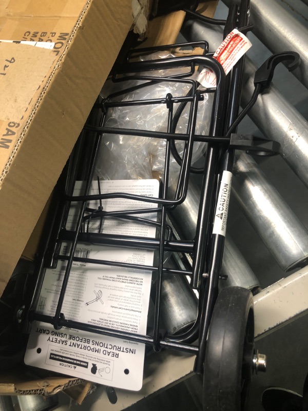 Photo 1 of Conair Luggage Cart by Travel Smart, Portable Dolly Cart, Hand Truck Dolly for Moving, Travel, & Shopping Use Regular