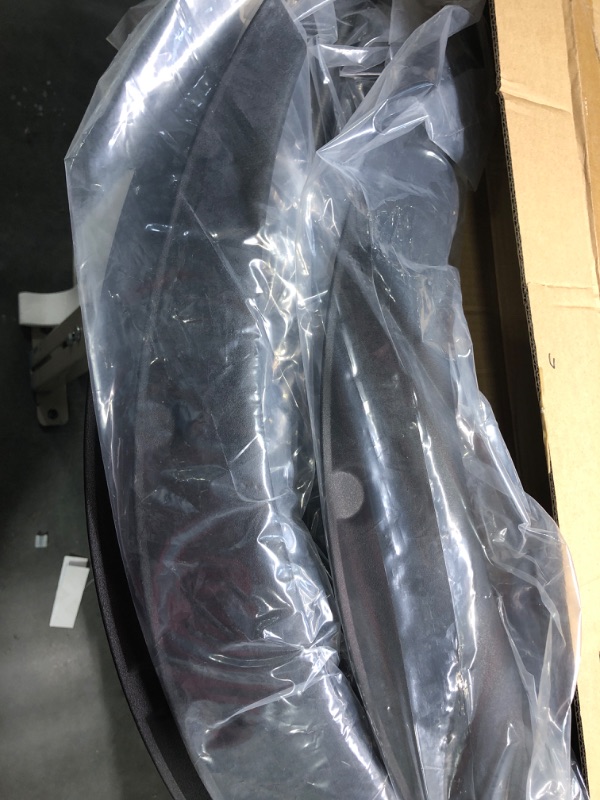 Photo 1 of BLACKHORSE-RACING 4PCS Universal Fender Flares 2"/50mm Wide Body Kit Wheel Arches Durable PU 790 x 320 x 50