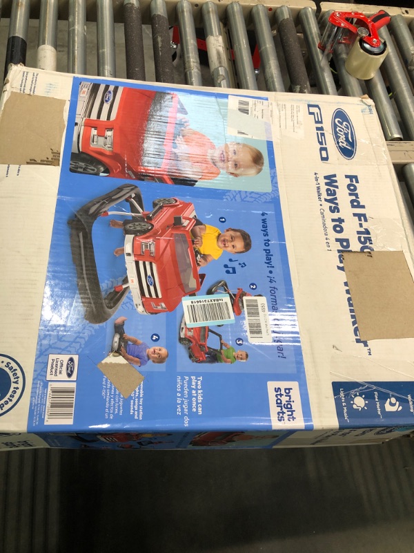 Photo 2 of Bright Starts Ways to Play Walker™ - Ford F-150, Rapid Red, 4-in-1 Walker Ages 6 Months+ Ford F-150 Rapid Red