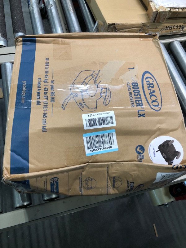 Photo 1 of Graco® TurboBooster® LX Backless Booster with Affix Latch | Backless Booster Seat for Big Kids Transitioning to Vehicle Seat Belt, Rio
