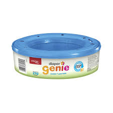 Photo 1 of Diaper Genie Essentials Round Refill | Holds Up to 1280 Newborn Diapers | Features Unscented Continuous Film | Compatible with Diaper Genie Complete and Expressions Pails 