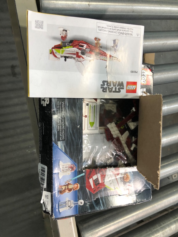 Photo 1 of LEGO Star Wars OBI-Wan Kenobi’s Jedi Starfighter 75333 Building Toy Set for Kids, Boys, and Girls Ages 7+ (282 Pieces)