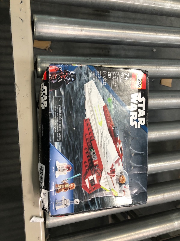Photo 1 of LEGO Star Wars OBI-Wan Kenobi’s Jedi Starfighter 75333 Building Toy Set for Kids, Boys, and Girls Ages 7+ (282 Pieces)