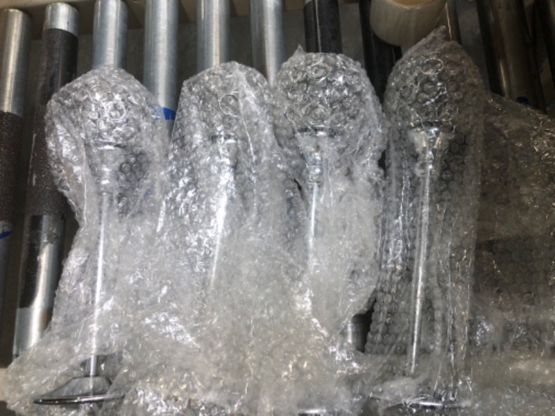 Photo 1 of 4 pack Crystal Candle Holders, Candle Stand Candlesticks for Home Wedding Party Centerpiece, Dinner Event Restaurant Hotel Decoration 14 inch